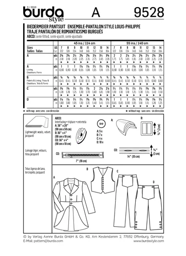 BURDA - 9528 Costume Child History - Image 3
