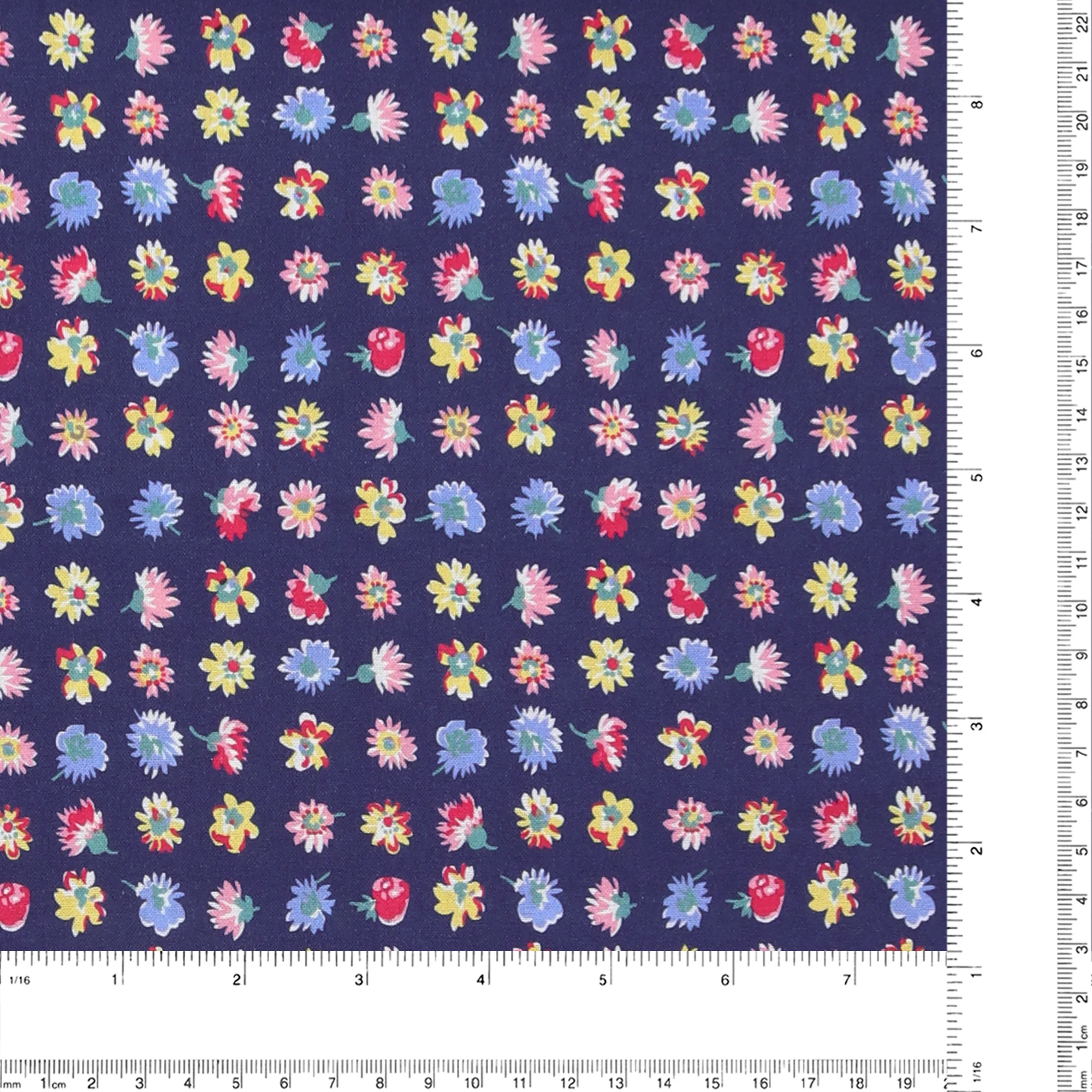 Floral Abundance - HARPER - 026 - Navy - Image 3