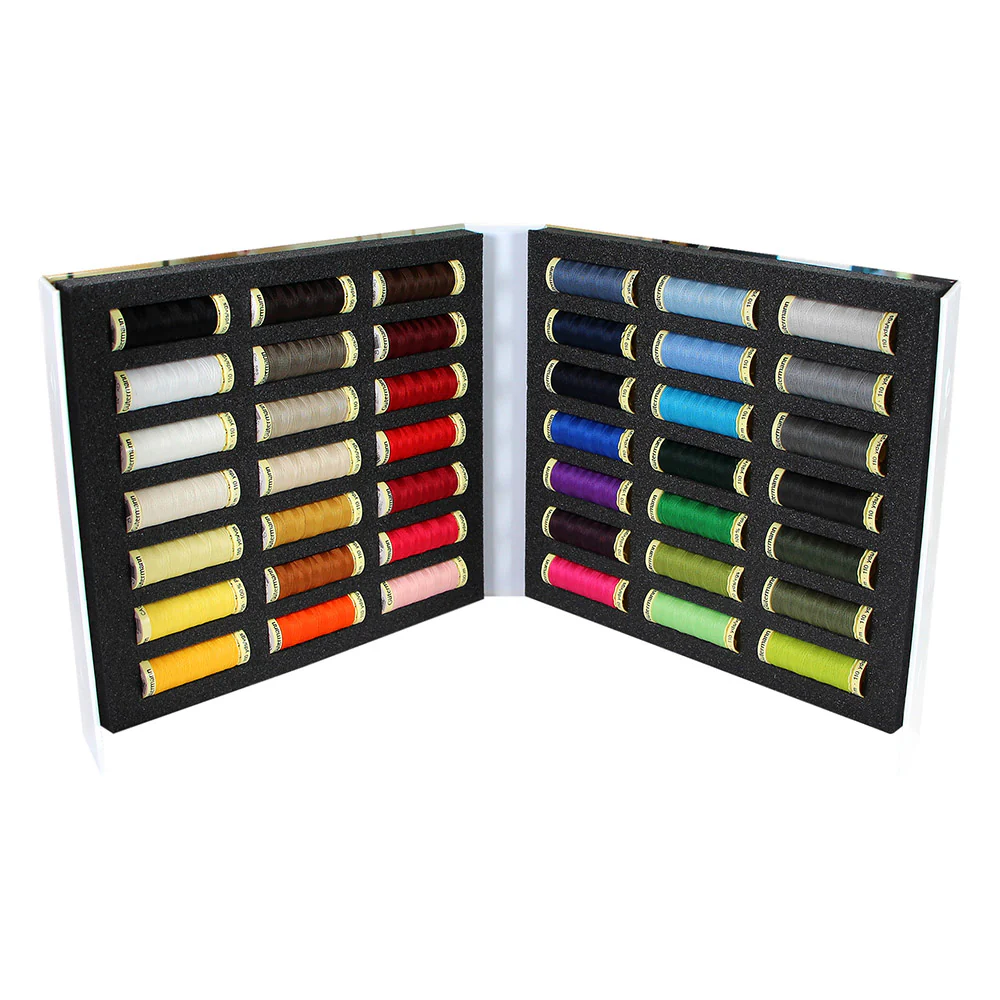 GÜTERMANN 2019 MCT Polyester 42pc 100m Thread Collection in Album - Image 6